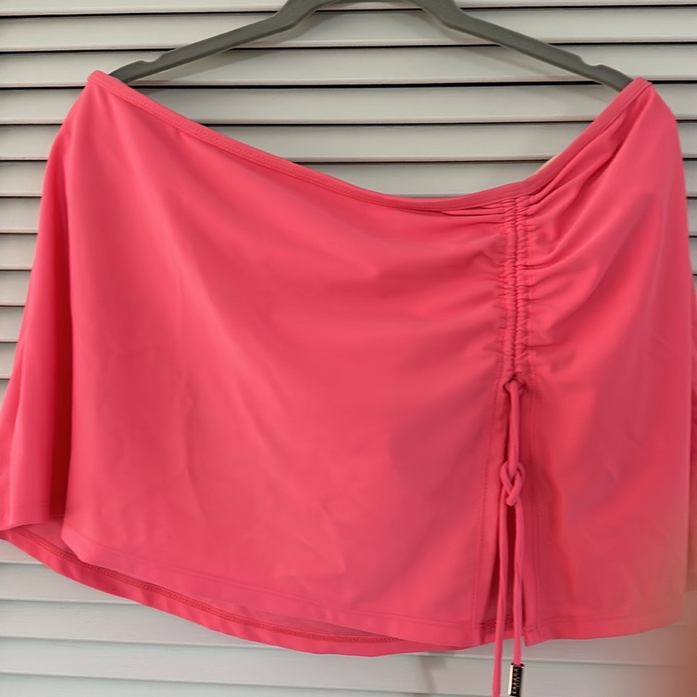 Cabana Life Swim Skirt. XL Coral . Like new.